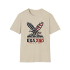 Patriotic Eagle — USA 250 "Land of the Free" Tee
