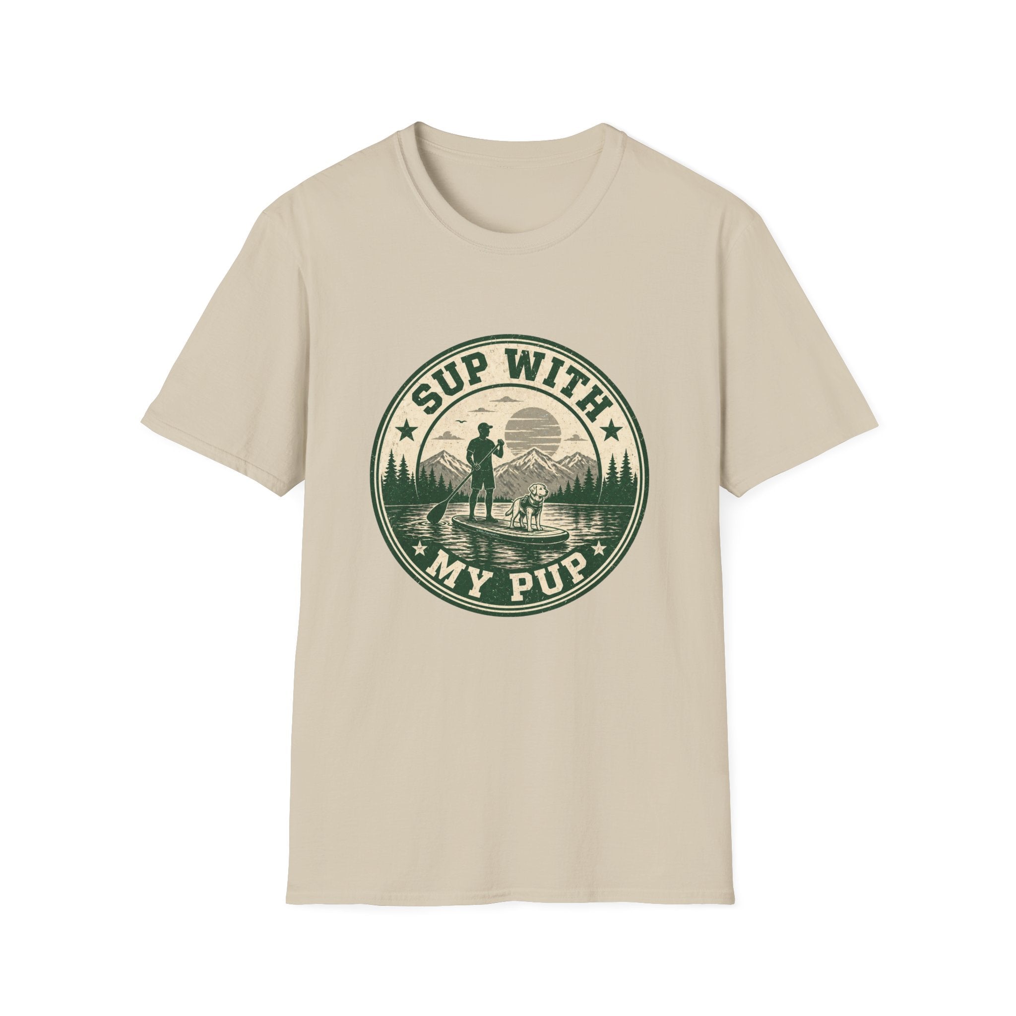"Sup With My Pup" Outdoor Dog Lover Tee