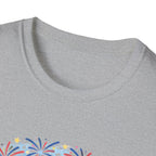 Star Spangled S'mores Campfire Tee (Fourth of July BBQ Patriotic Fireworks)