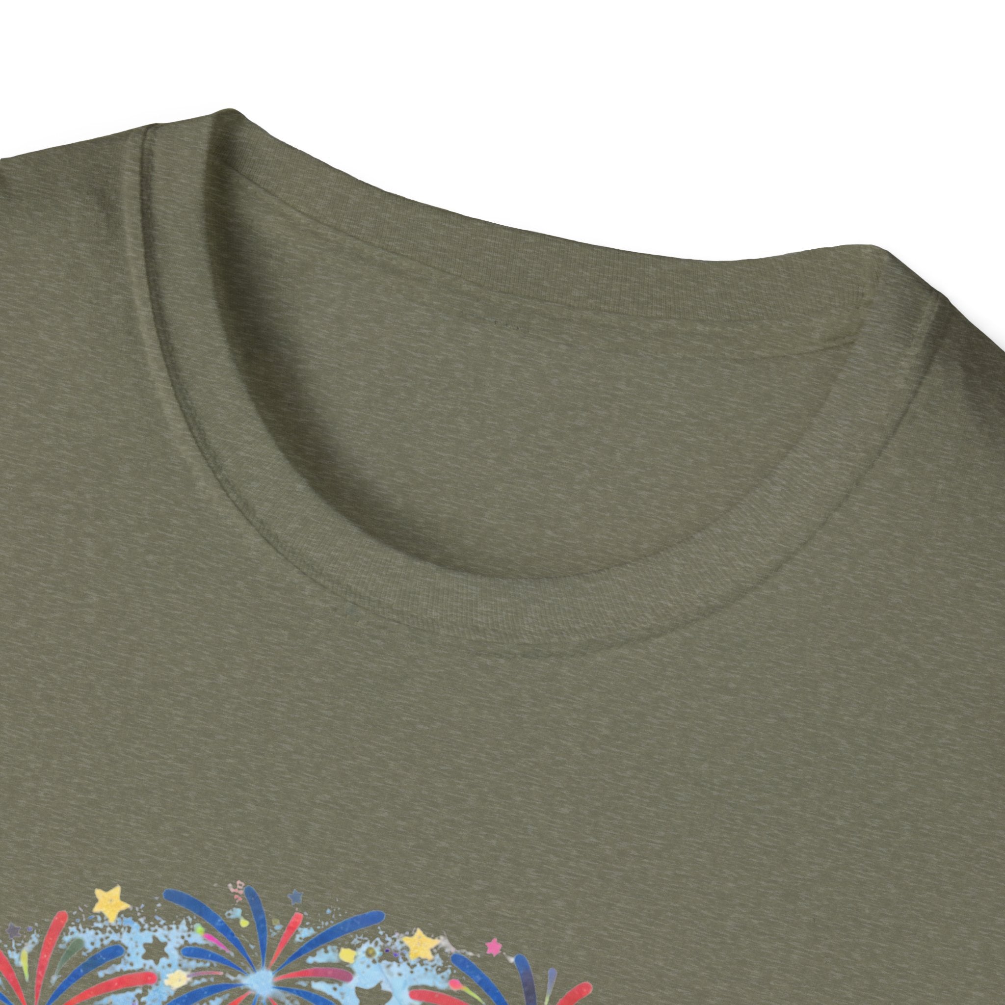 Star Spangled S'mores Campfire Tee (Fourth of July BBQ Patriotic Fireworks)