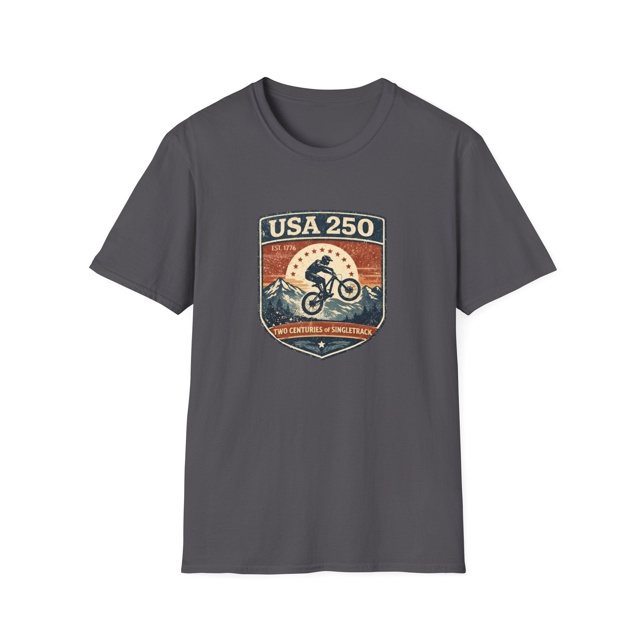 USA 250 Dirt Bike  — Vintage Motorcycle Riding Tee