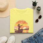 "Hooked on the Horizon" Sunset Angler Tee