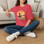 "Hooked on the Horizon" Sunset Angler Tee