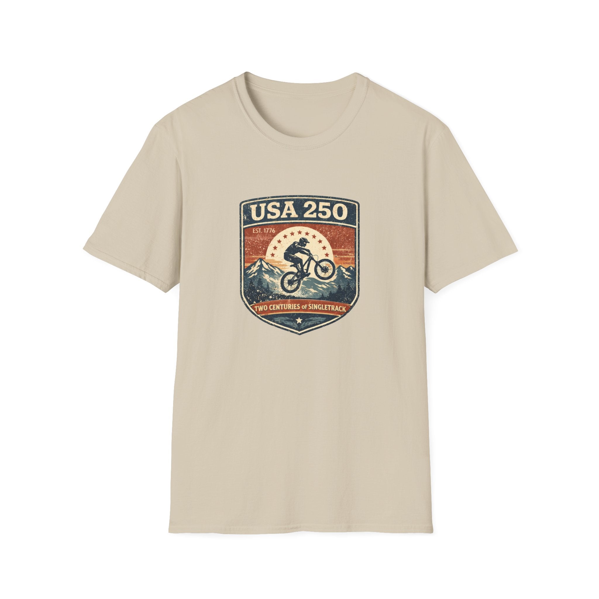 USA 250 Dirt Bike  — Vintage Motorcycle Riding Tee