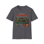 'Anatomy of a Tackle Box' Fishing Gear Graphic Tee