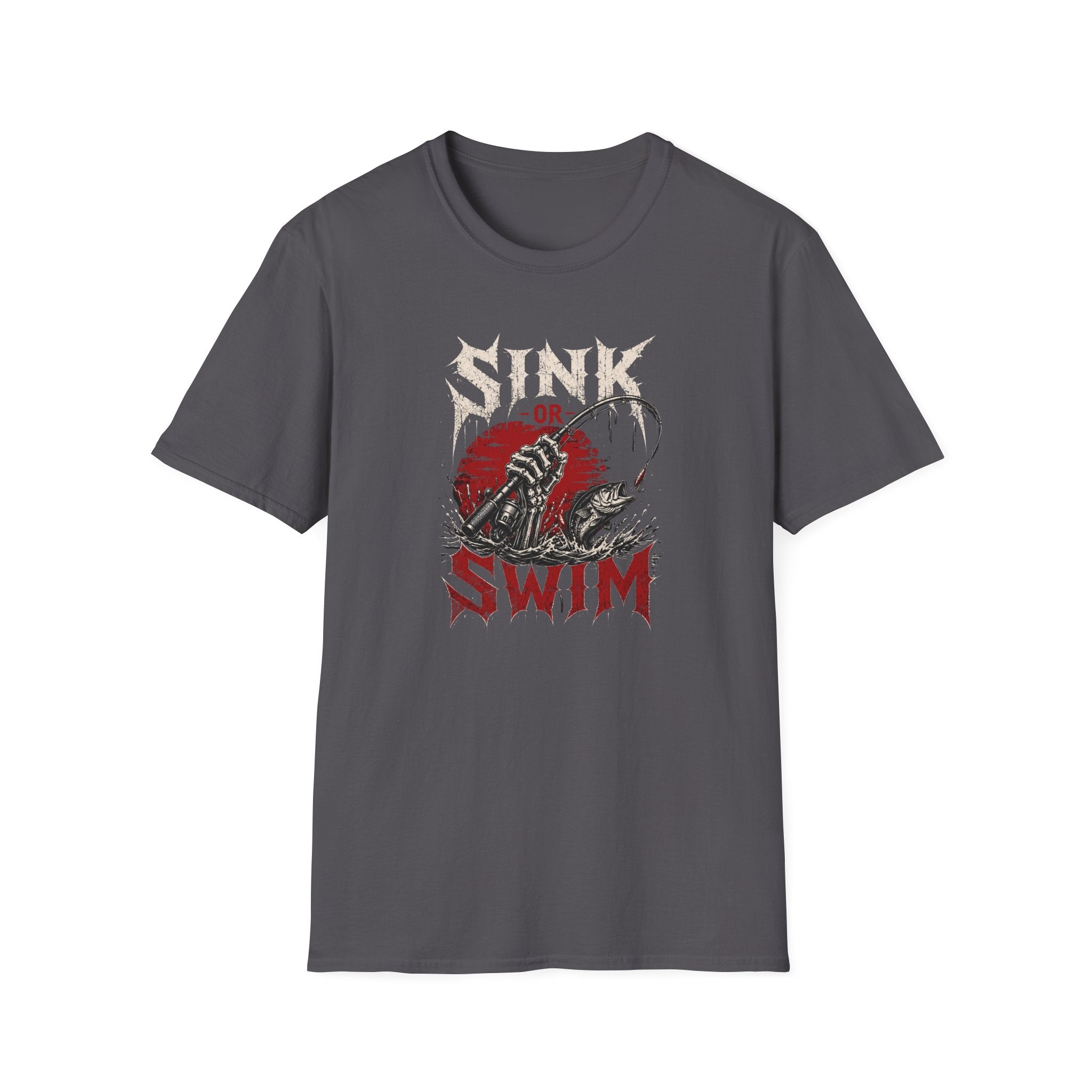 Sink or Swim — Vintage Skull & Anchor Surf Punk Tee