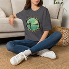 "Cast Until Dark" Vintage River Angler Tee