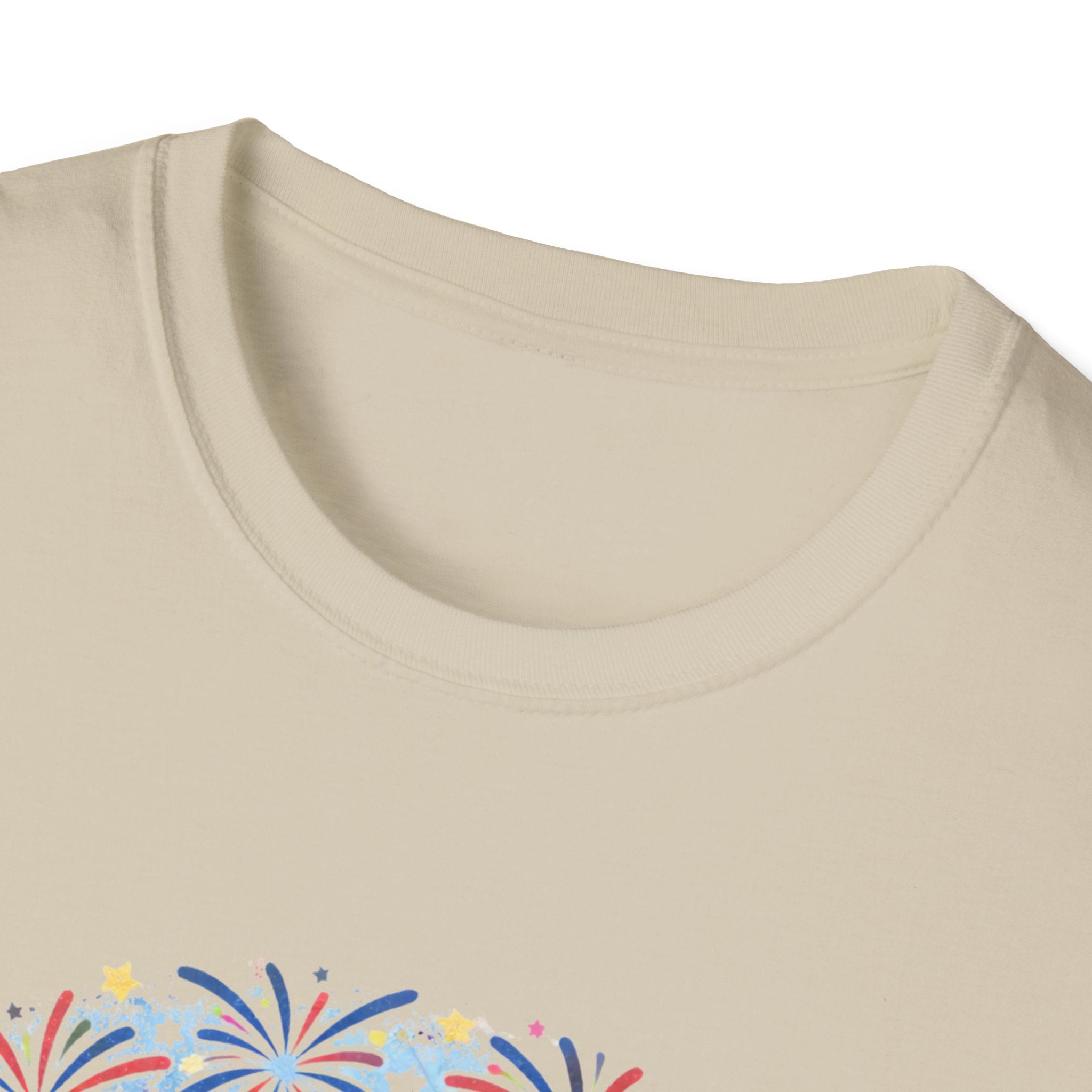 Star Spangled S'mores Campfire Tee (Fourth of July BBQ Patriotic Fireworks)