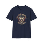'The Trail Is Calling, Must Go' Vintage Mountain Helmet Tee