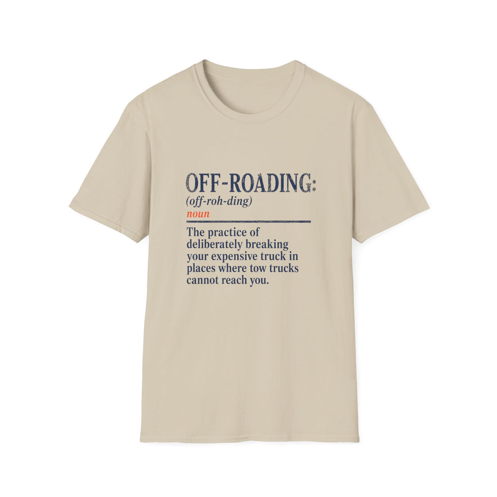 Off-Roading Definition T-Shirt