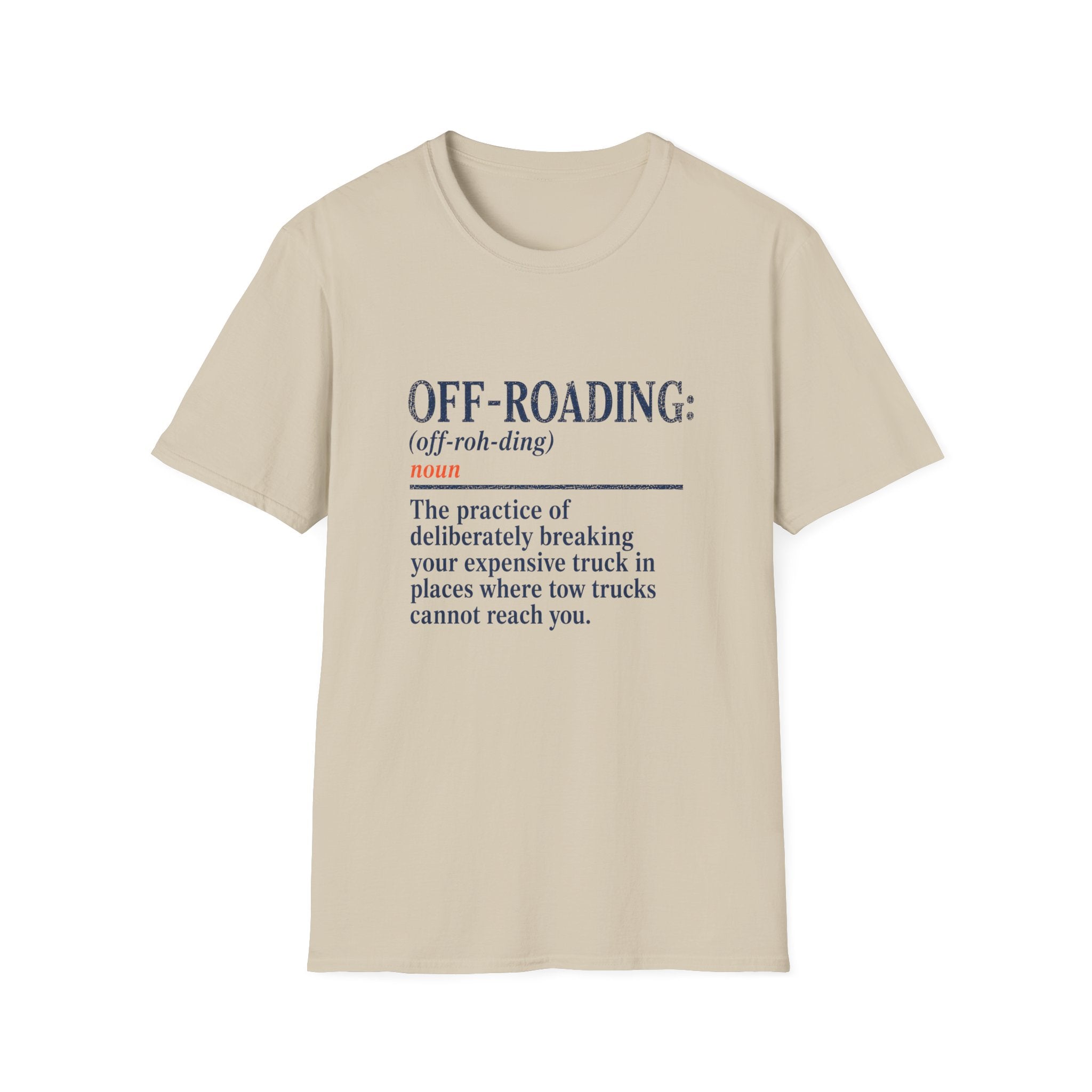 Off-Roading Definition T-Shirt
