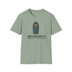 Bear Burrito T-Shirt — Cute Sleeping Bear Swaddle Graphic Tee