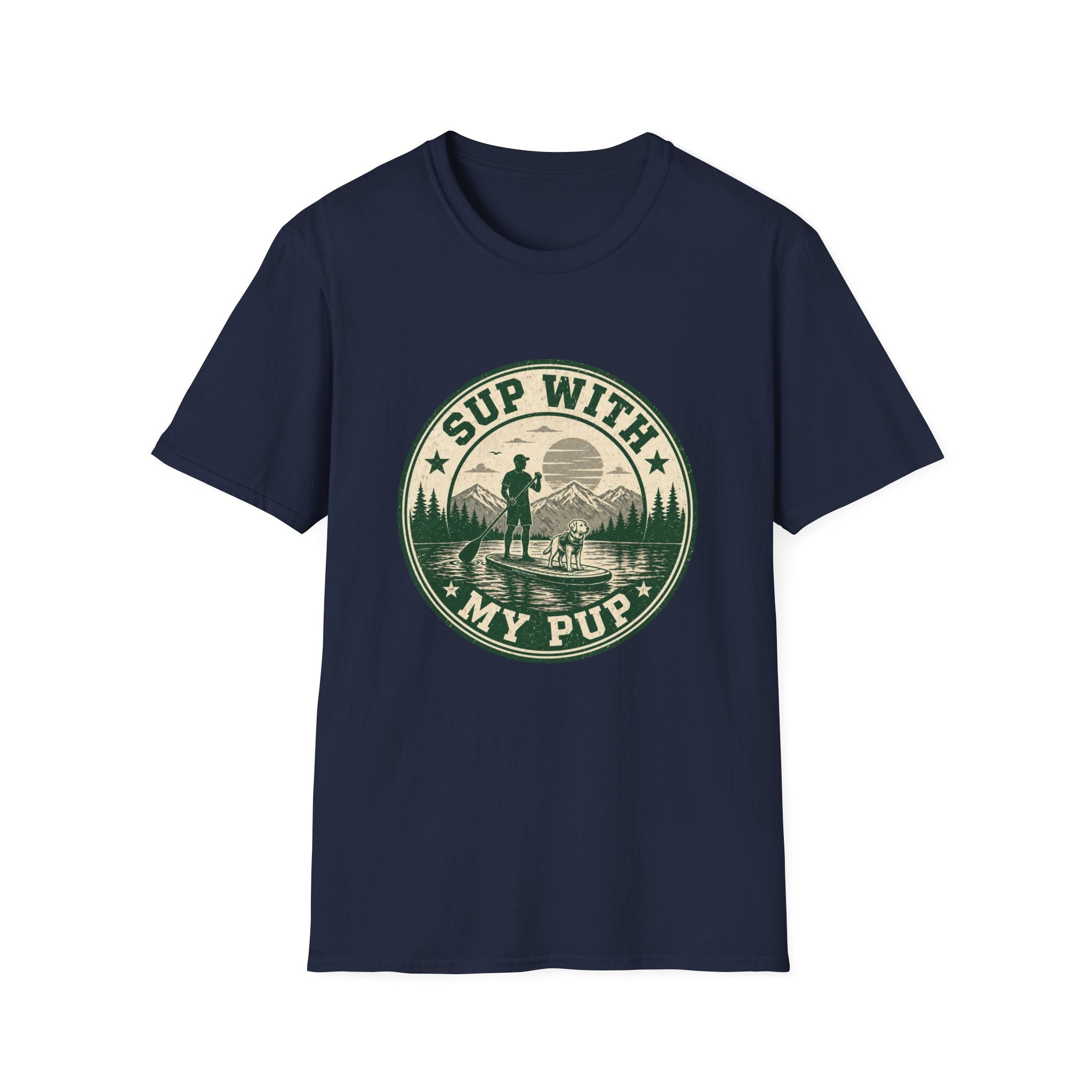 "Sup With My Pup" Outdoor Dog Lover Tee