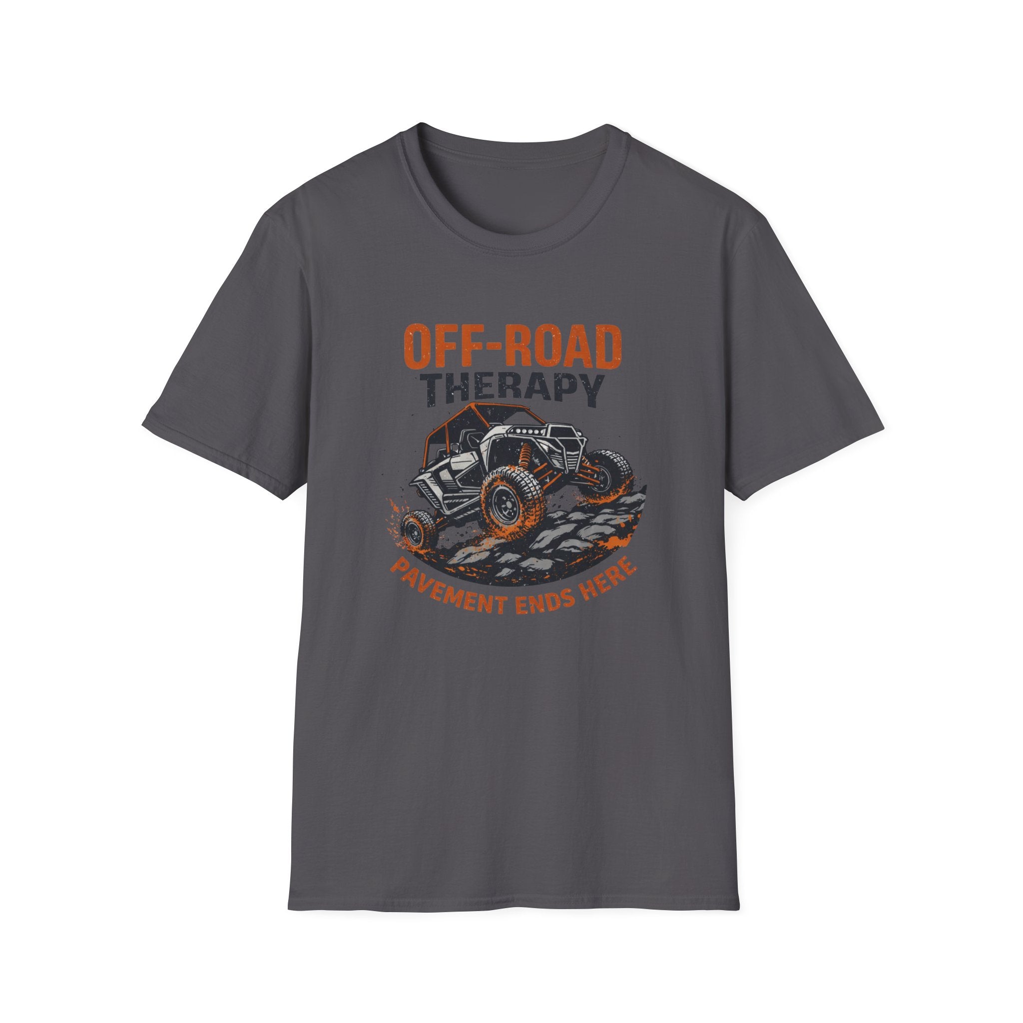 Off-Road Therapy — "Pavement Ends Here" ATV/UTV Graphic Tee