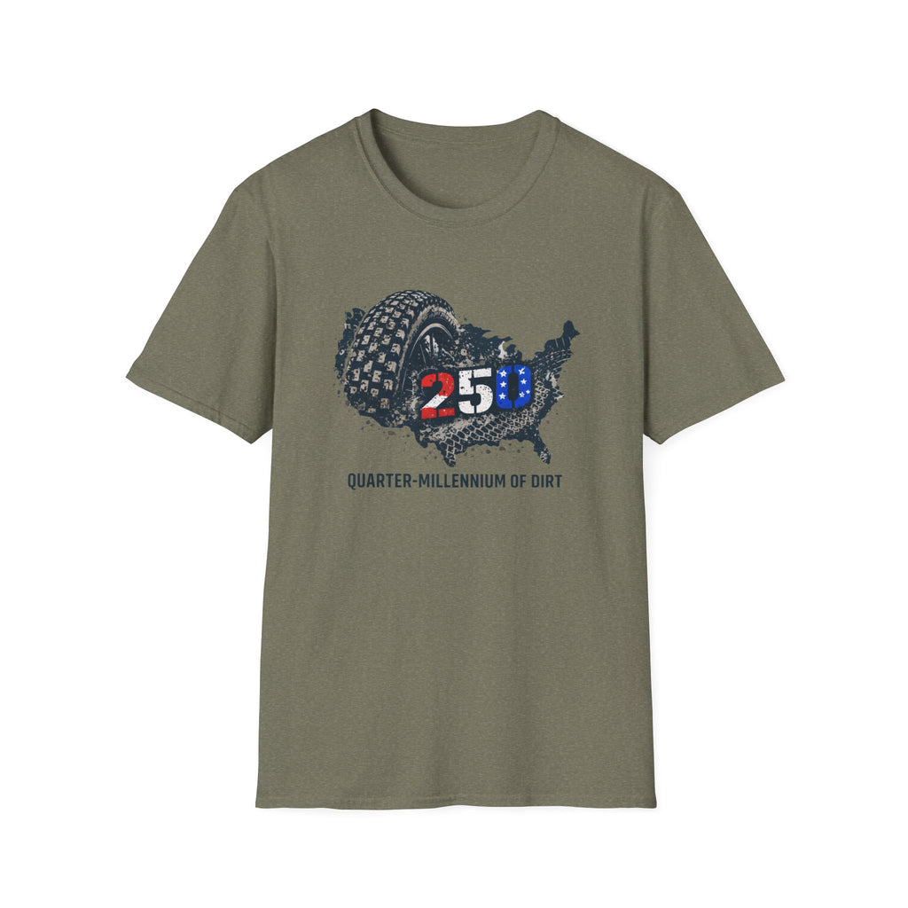 Quarter-Millennium of Dirt 250 USA — Off-Road Racing Patriots Tee