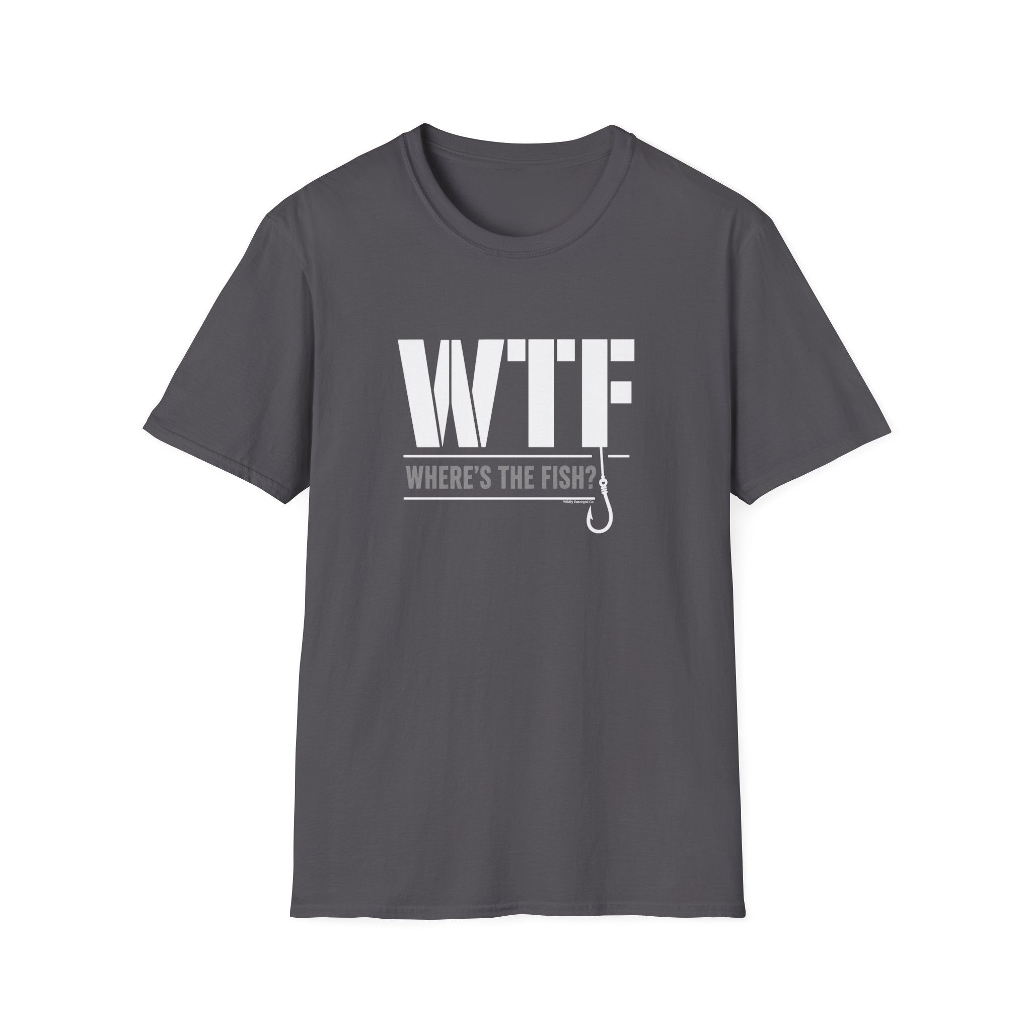 WTF Where's The Fish?  — Funny Fishing Tee for Anglers