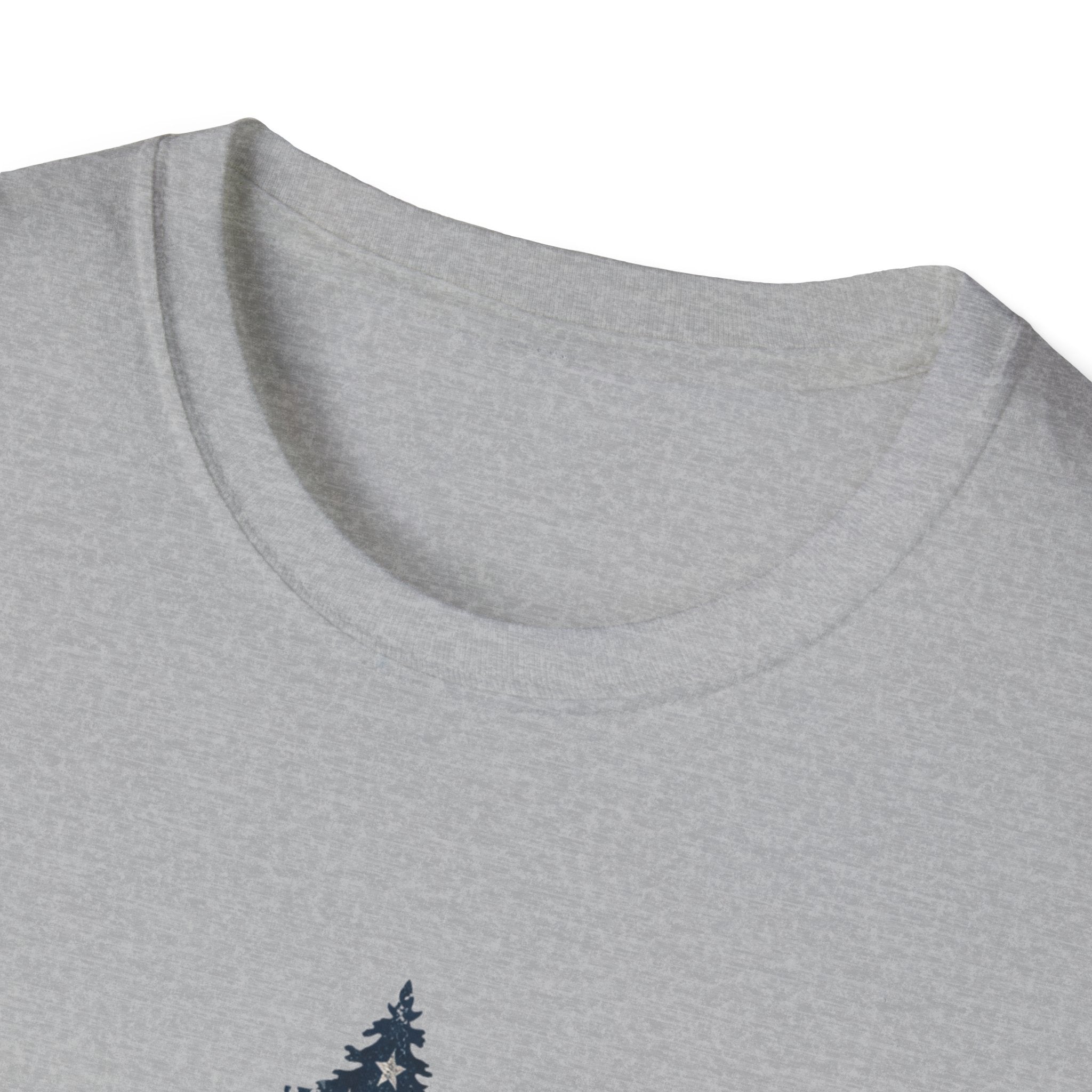 American Flag Pine Tree — "National Adventure" Patriotic Graphic Tee