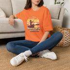 "Hooked on the Horizon" Sunset Angler Tee