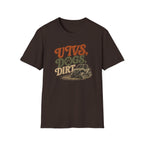 UTVs, Dogs, Dirt Graphic T-Shirt — Off-Road Adventure Tee