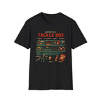 'Anatomy of a Tackle Box' Fishing Gear Graphic Tee