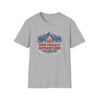 250 Years of Adventure — 1776–2026 Patriotic Outdoor Campfire Tee