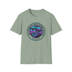Adventure Helmet— "The Adventure Awaits Beyond the Road" Motorcycle Tee