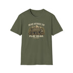 Bear Attack Tip — “Play Dead. Maybe.” Outdoor Hiking Shirt