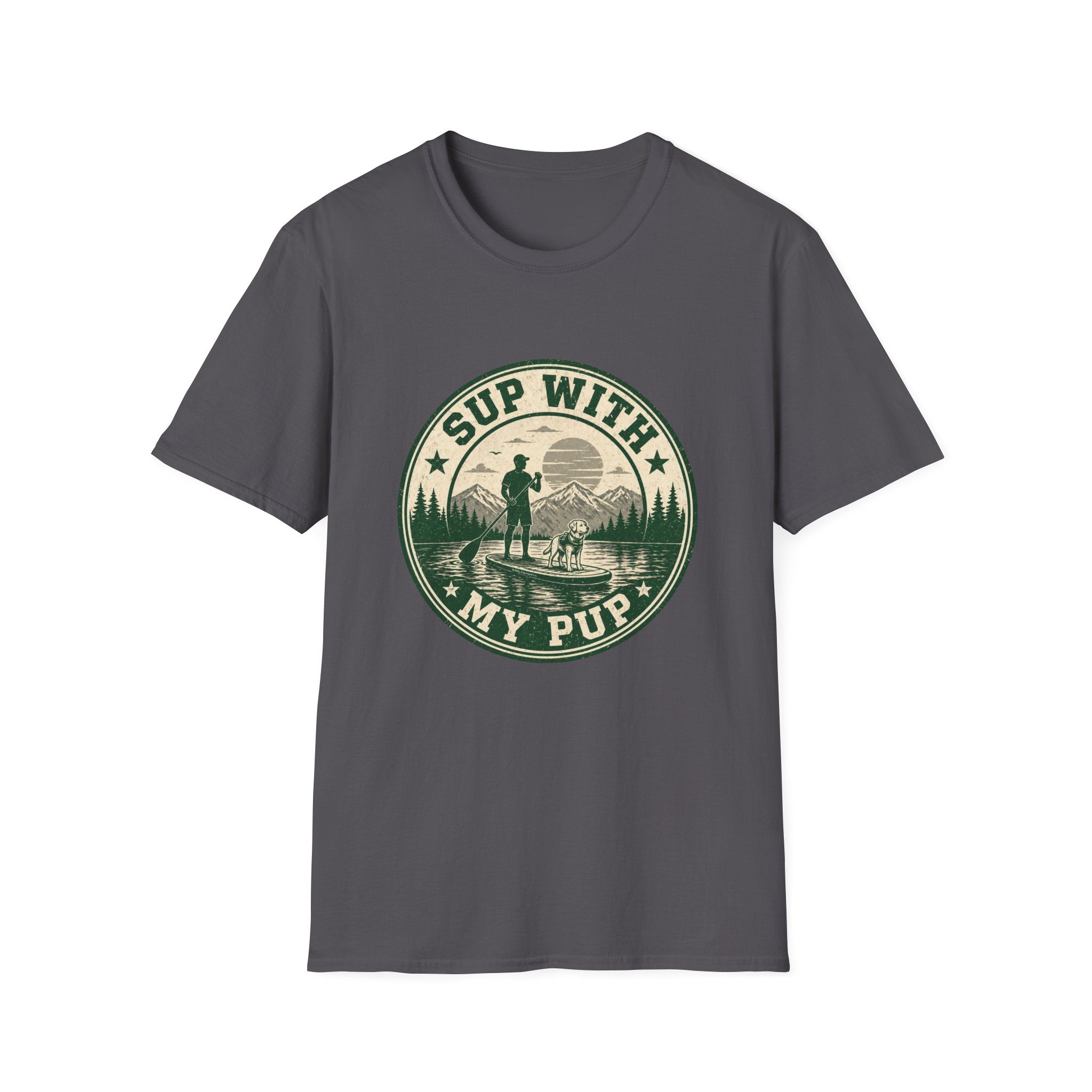 "Sup With My Pup" Outdoor Dog Lover Tee