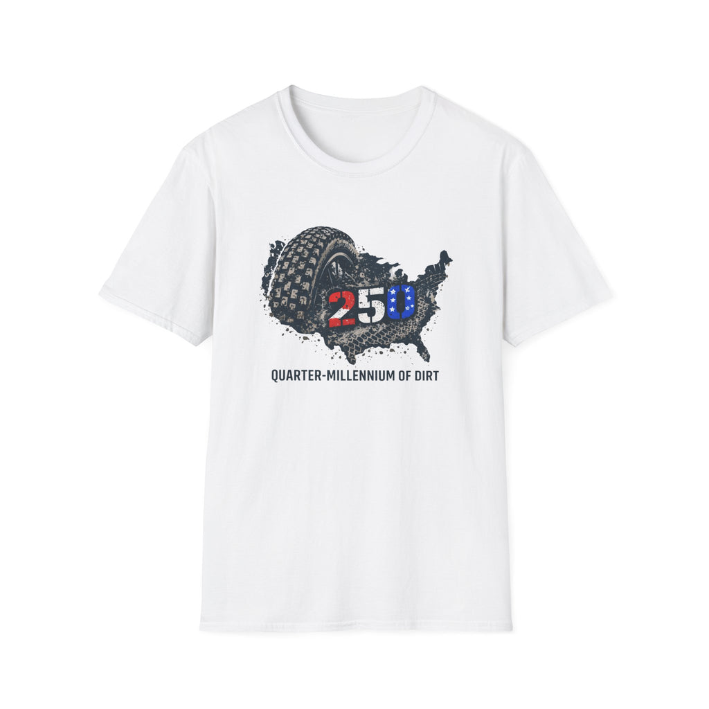 Quarter-Millennium of Dirt 250 USA — Off-Road Racing Patriots Tee