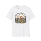 'Take the Scenic Route' Mountain & Sun Graphic T‑Shirt
