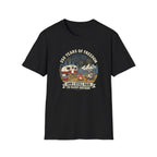 Camping Camper — '25 Years of Freedom' Vintage Outdoor Tee