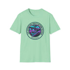 Adventure Helmet— "The Adventure Awaits Beyond the Road" Motorcycle Tee