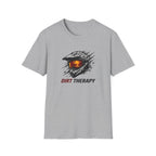 Motocross Helmet — 'Dirt Therapy' Off-Road Riding Tee