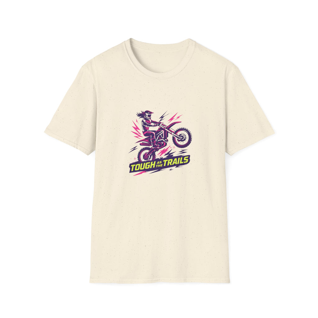 Motocross Dirt Bike — "Tough on the Trails" Racing Tee