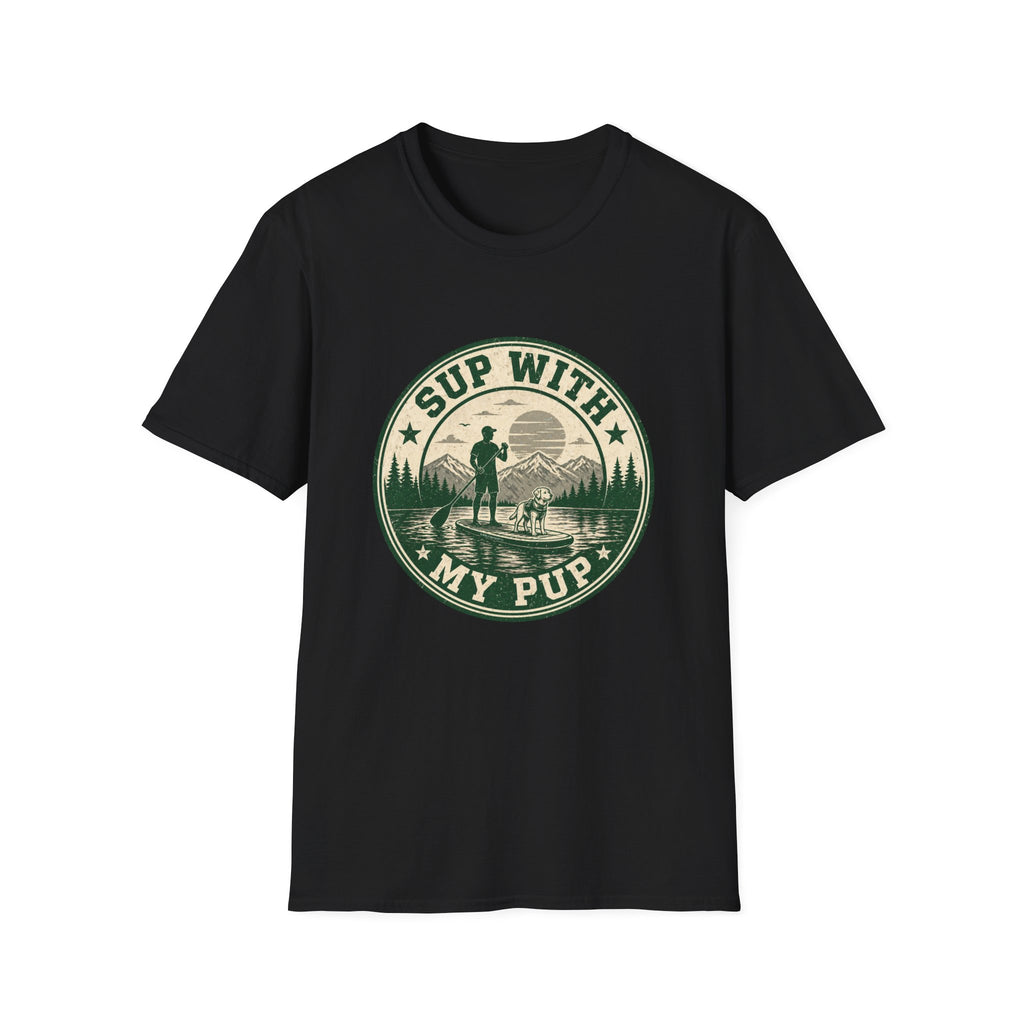"Sup With My Pup" Outdoor Dog Lover Tee