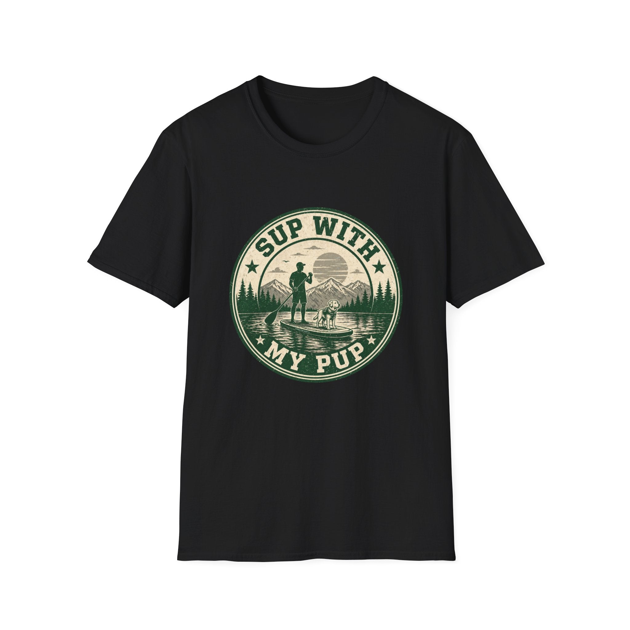 "Sup With My Pup" Outdoor Dog Lover Tee