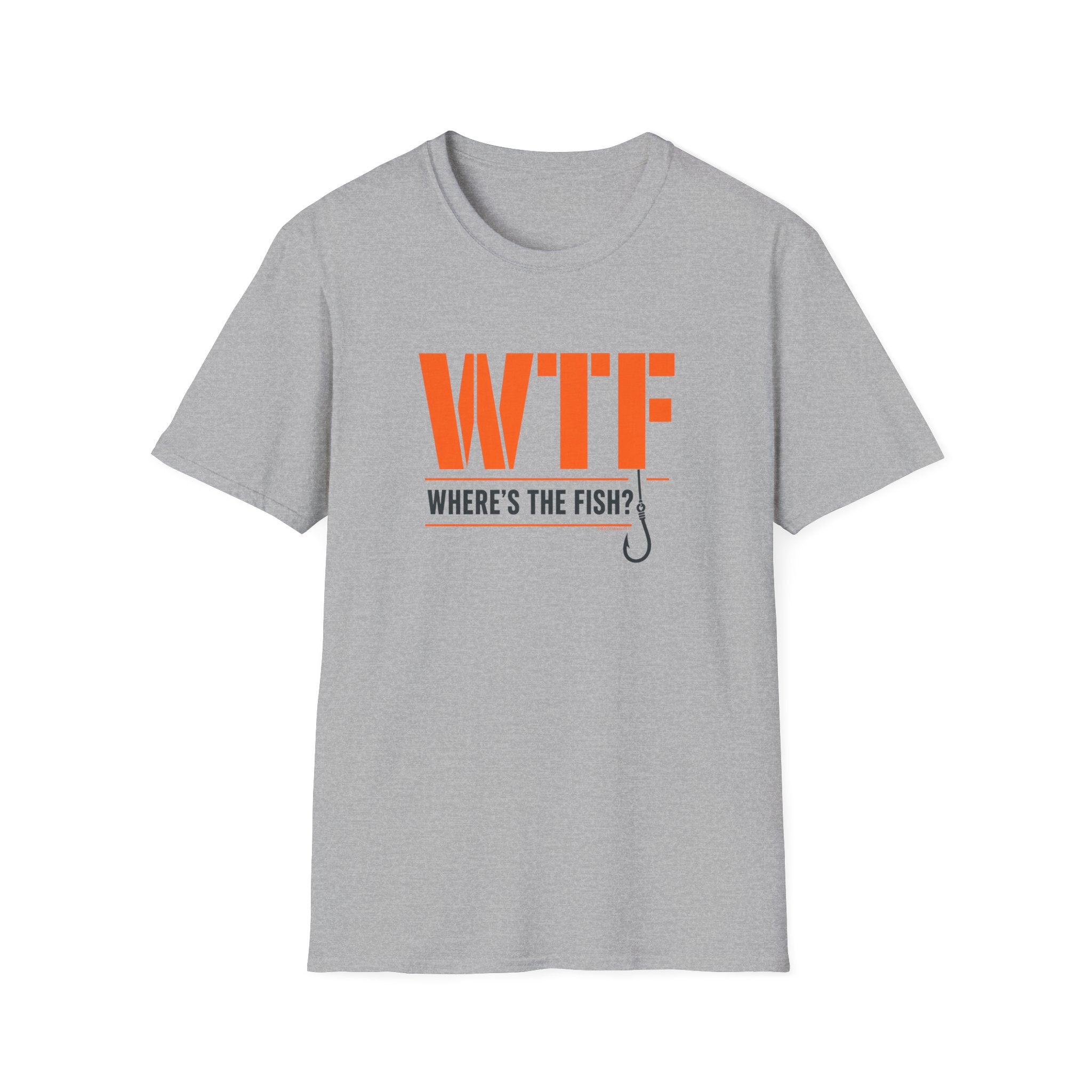 WTF Where's The Fish?  — Funny Fishing Tee for Anglers