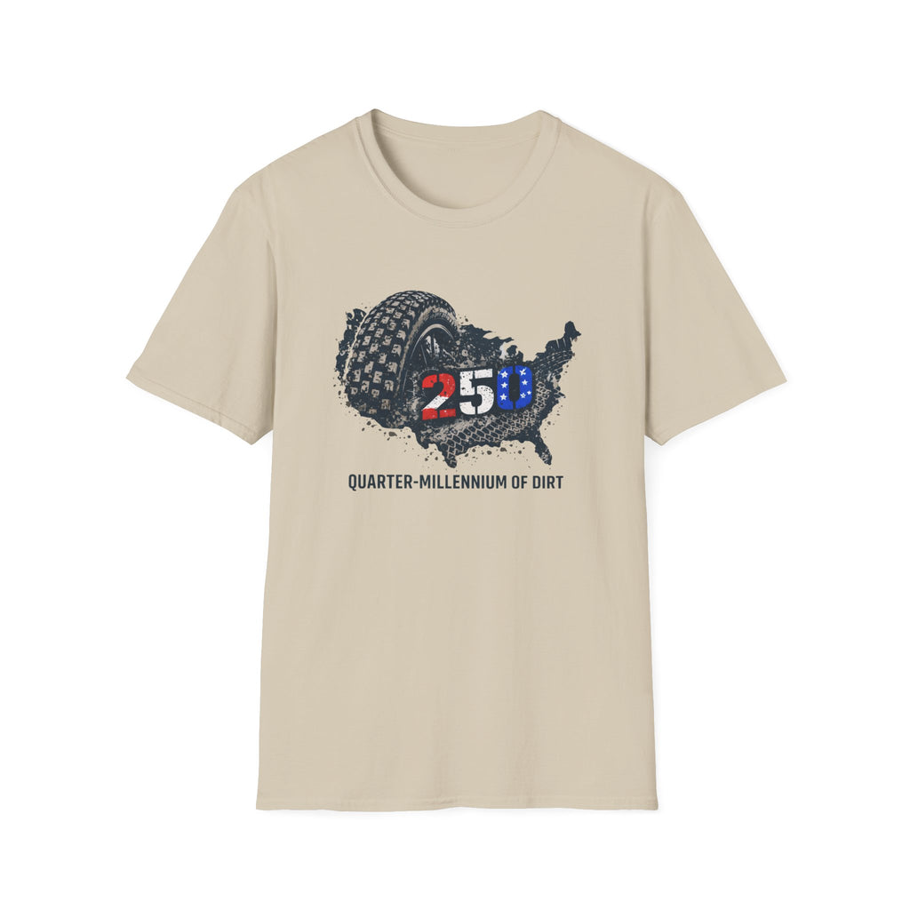 Quarter-Millennium of Dirt 250 USA — Off-Road Racing Patriots Tee