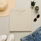 White Crewneck - Minimal Casual Tee for Everyday Wear