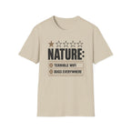 "Nature: 1-Star" Funny Camping T-Shirt