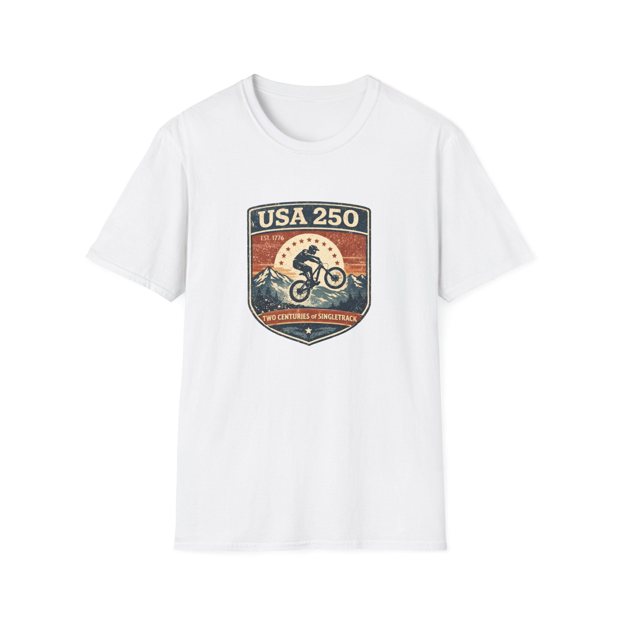 USA 250 Dirt Bike  — Vintage Motorcycle Riding Tee