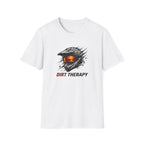 Motocross Helmet — 'Dirt Therapy' Off-Road Riding Tee