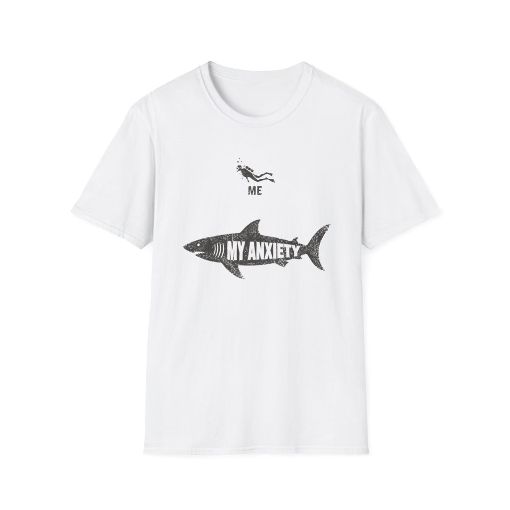 'Me' Diver vs. My Anxiety Shark T-Shirt