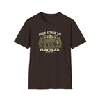 Bear Attack Tip — “Play Dead. Maybe.” Outdoor Hiking Shirt