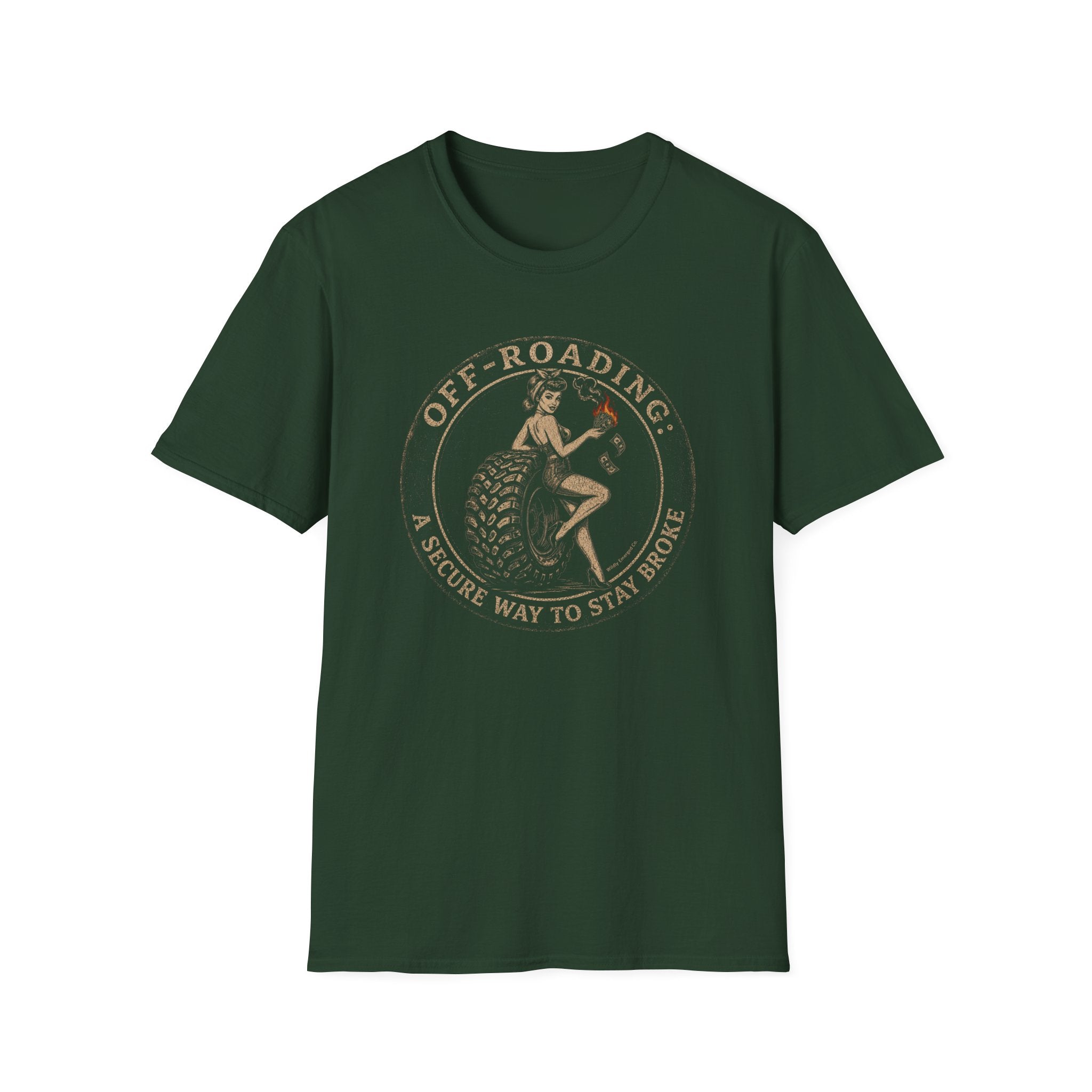 Off-Roading Vintage Graphic — 'Off-Roading A Better Way To Stay Broke"