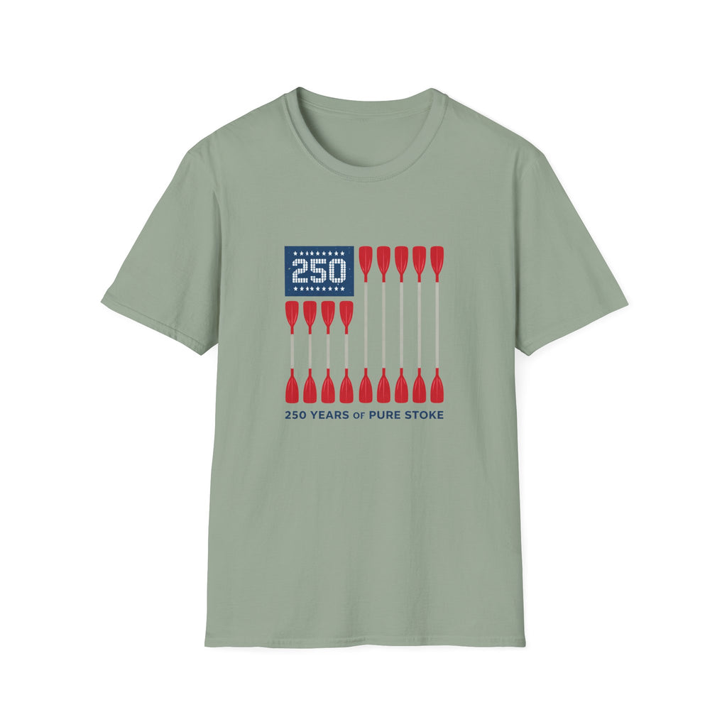 Rowing 250 Years – '250 Years of Pure Stoke' Patriotic Oar Tee