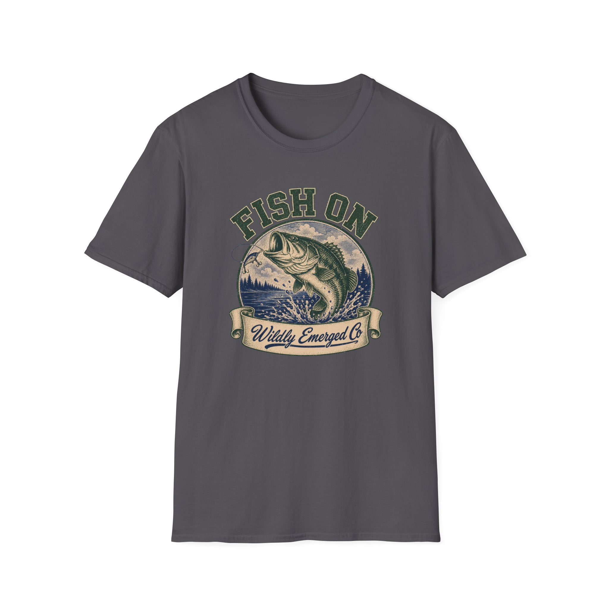 Fish On — Vintage Bass Fishing Tee
