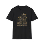 "Nature Heals but it also has bears and no Wi‑Fi" T‑Shirt