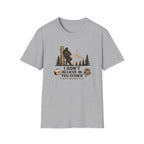 Bigfoot Camping — "I Don't Believe In You Either" Graphic Tee
