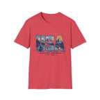 USA Explore America — Vintage National Parks Graphic Tee